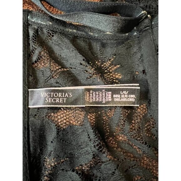 Victoria's Secret Malibu Very Sexy Bustier Bra Lace Large Bra removable straps - Picture 3 of 8